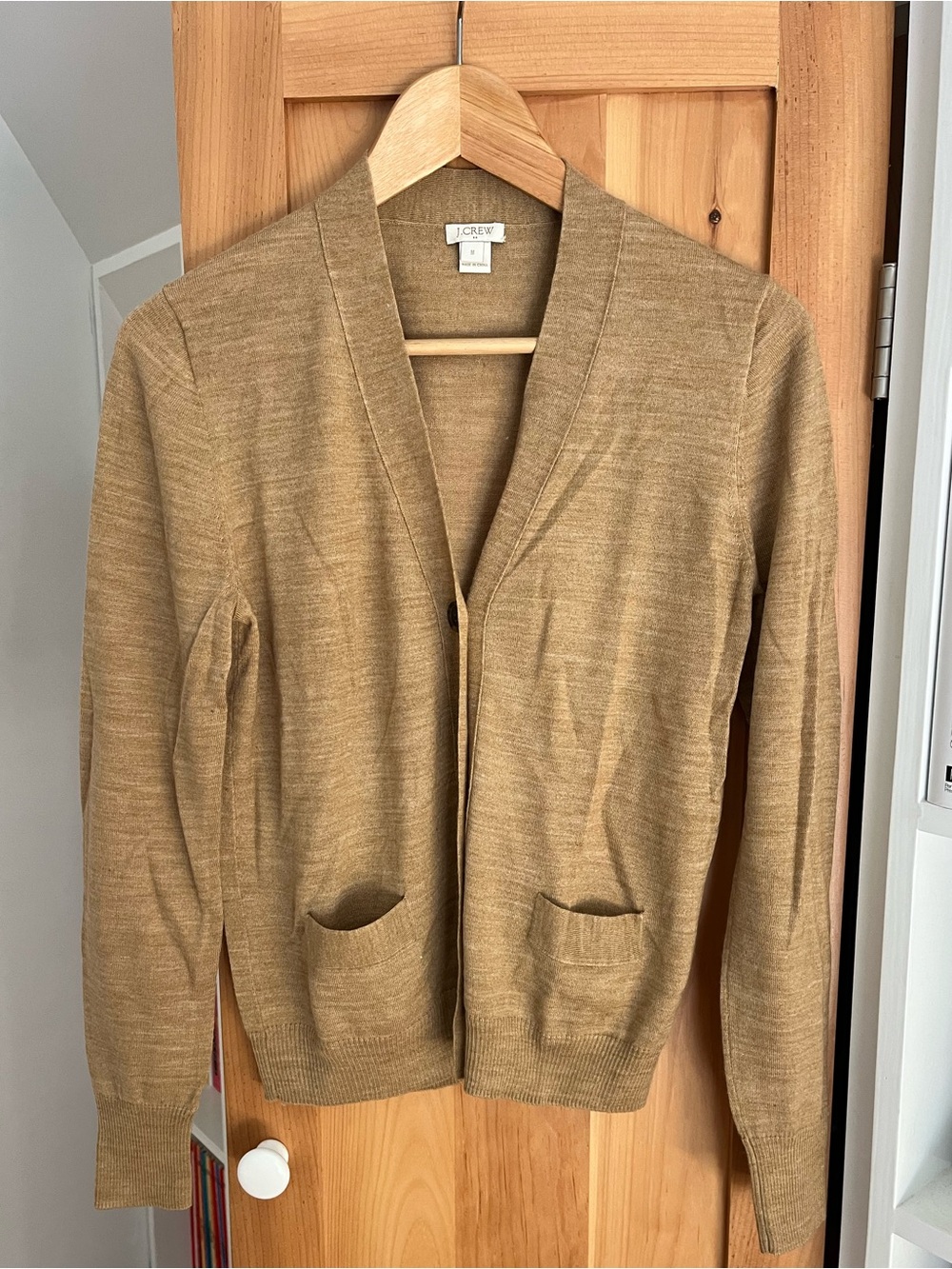 J. Crew merino cardigan with pockets